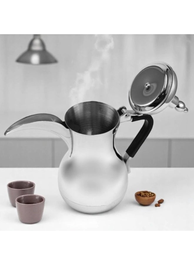 1000ml Electric Arabic Coffee Maker – Stainless Steel Kettle With Digital Temperature Display - Image 2